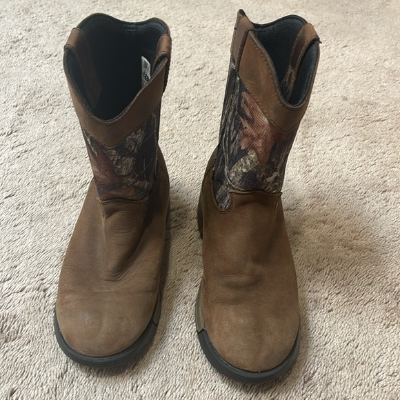 Rocky Aztec Wellington Boot Mossy Oak Break Up Infinity - Picture 2 of 10